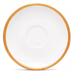 Чашка суповая с блюдцем Noritake Рочель Золотой кант 210 мл