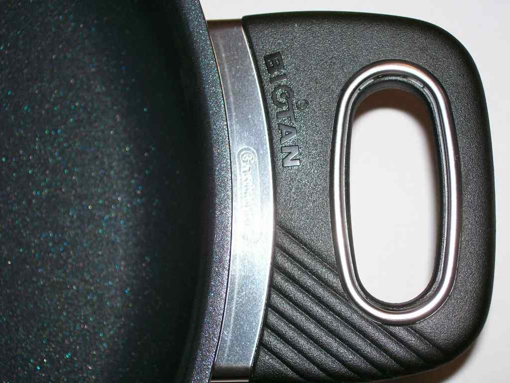 Кастрюля алюминиевая с антипригарным покрытием A250, цвет черный, 2.5 л, Gastrolux