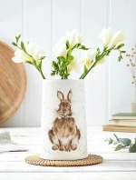 Фарфоровая ваза "Забавная фауна. Кролик", 17 см, Wrendale Designs, Royal Worcester