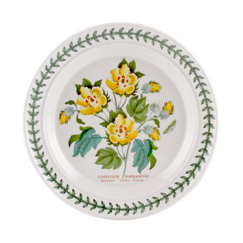 Тарелка закусочная Portmeirion "Ботанический сад. Хлопчатник барбадосский" 21,5см