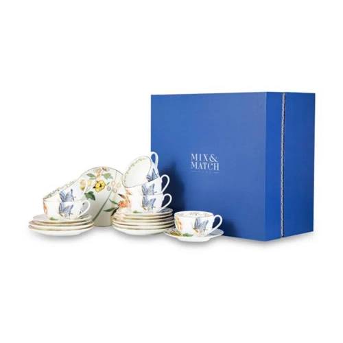 Сервиз чайно-десертный на 6 персон 18 предметов Mix&Match Home Гармония