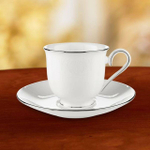 Сервиз чайный на 6 персон, 21 предмет, фарфор, LEN1935-tea set 6/21, Hannah Platinum, Lenox в онлайн-магазине качественной посуды Этикет