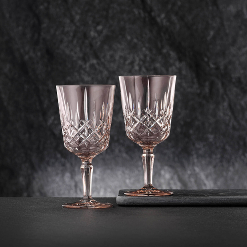 Набор фужеров 2 шт, 355 мл для красного и белого вина, коричневый, Noblesse, Nachtmann