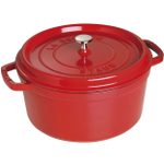 Кокот круглый, 8,35 л, 30 см, вишневый, La Cocotte, Staub в Этикет