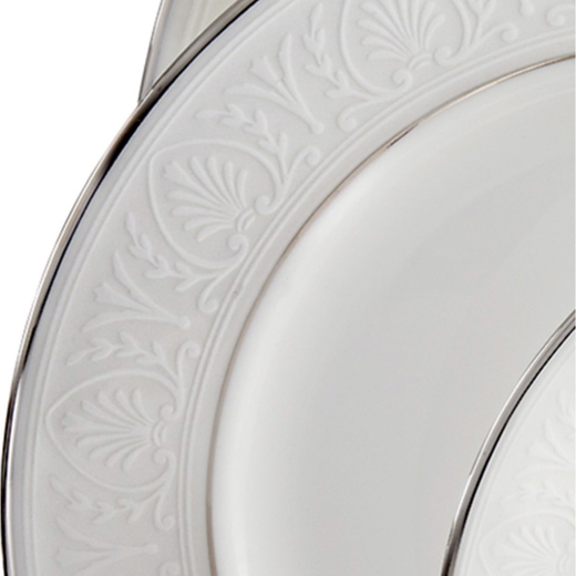 Блюдо сервировочное 40,5 см, овальное, фарфор, LEN193519452, Hannah Platinum, Lenox