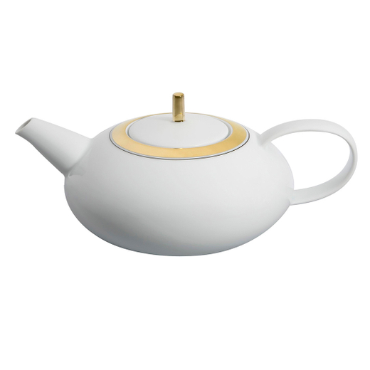 Чайник Vista Alegre Domo Gold 1,3 л, фарфор