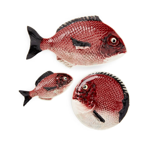 Тарелка десертная 18,5 см Bordallo Pinheiro "Рыбы"