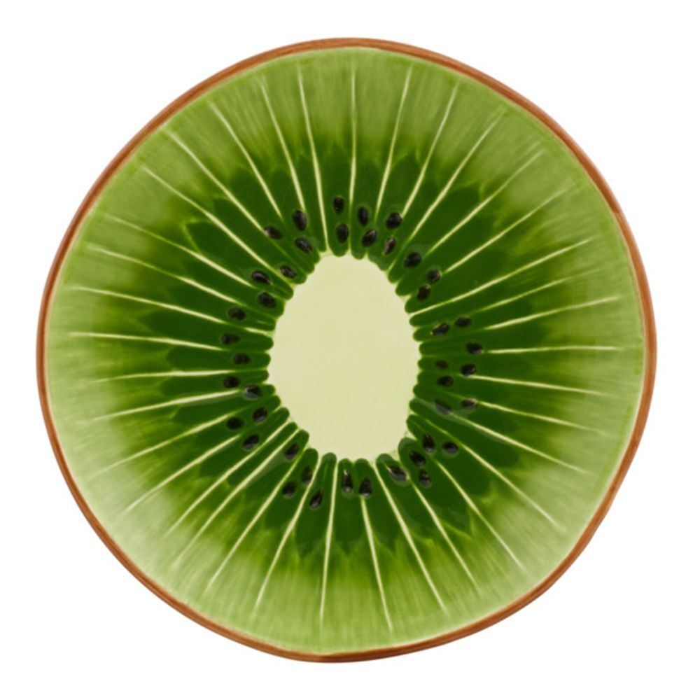 Тарелка десертная 21х2,7 см Bordallo Pinheiro "Киви"