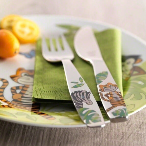 Набор детских столовых приборов "Джунгли" 4 пр., Jungle, Zwilling