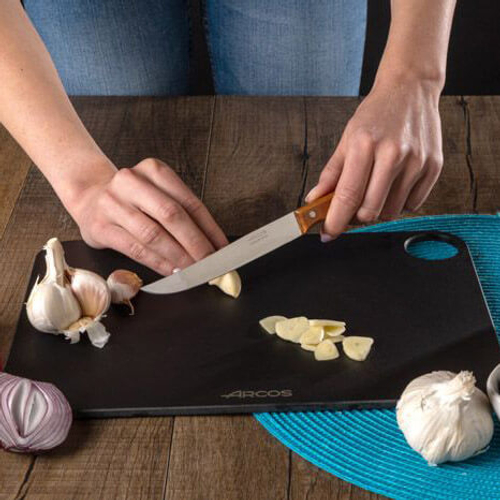 Универсальный нож  13 см, из прокатной высокоуглеродистой нержавеющей стали, деревянная ручка, 100601, Latina, Arcos