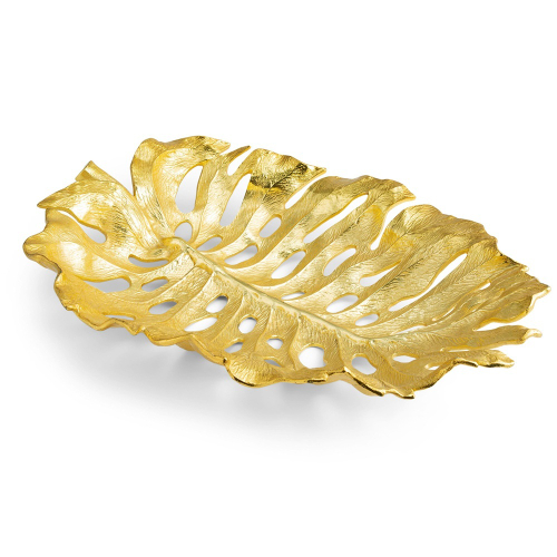 Чаша-лист Michael Aram Лист монстеры 56 см