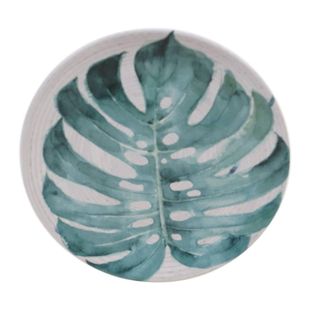 Тарелка закусочная 22 см Certified Int. Пальмовые листья