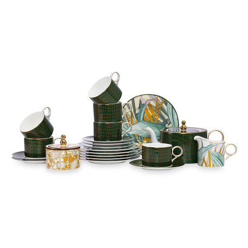 Сервиз чайный на 6 персон 21 предмет Mix&Match Home Сафари