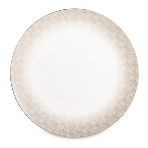 Тарелка обеденная Narumi Лабиринт 28 см, фарфор костяной