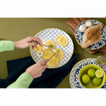 Набор обеденных тарелок Bright Traditions, 26 см, 2 шт., Liberty Jones LT_LJ_DPLBT_CRC_26