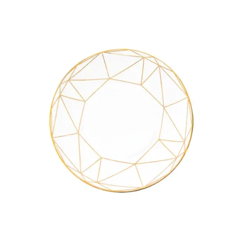 Набор пирожковых тарелок 17 см, 6 шт, Gem Cut, Prouna