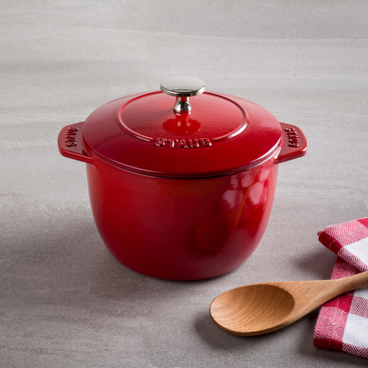 Кокот для риса из чугуна 1,5 л, 16 см, гранатовый, La Cocotte, Staub