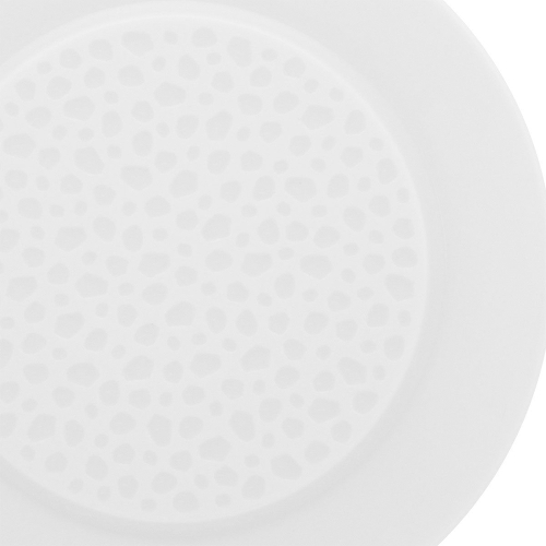 Тарелка пирожковая 14 см Guy Degrenne Perles de rosee Blanches белая