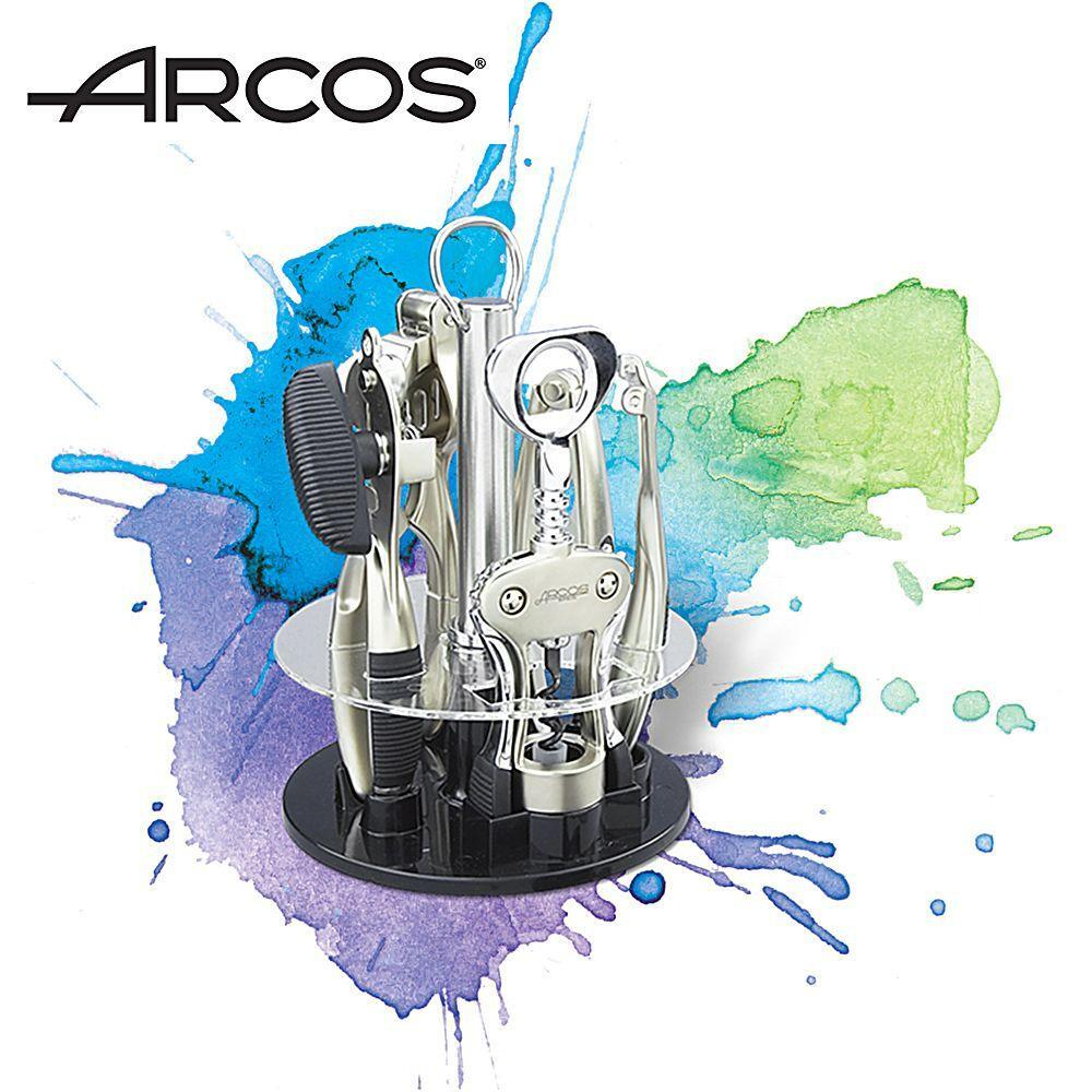 Набор кухонных принадлежностей в подставке, 6 предметов, 6045, Kitchen gadgets, Arcos