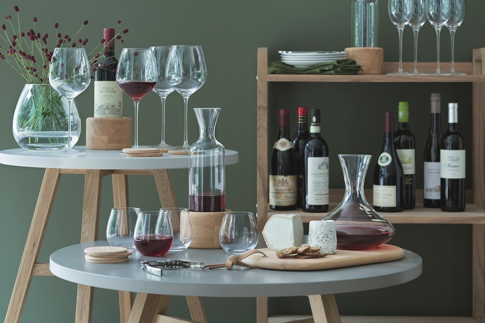Набор из декантера 1,4 и сырной доски Wine, LSA International