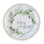 Тарелка пирожковая Пожелание веселья 15 см Certified Int. Плющ и остролист