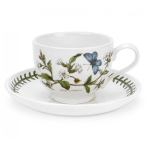 Чашка чайная с блюдцем Portmeirion "Ботанический сад. Смолевка" 200мл