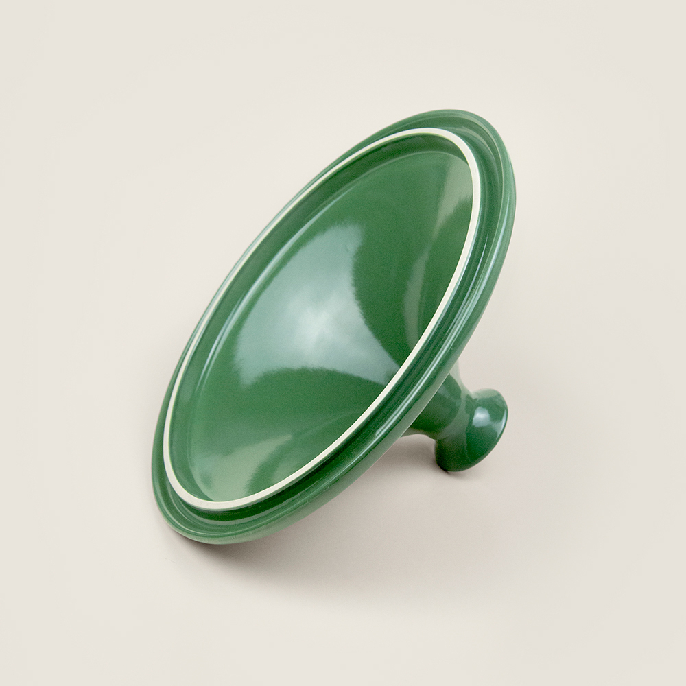 Тажин керамический посуда Emile Henry 2л 27см цвет лавровый лист (зеленый) 195626