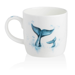 Фарфоровая кружка для кофе и чая "Забавная фауна.Синий кит", 310 мл, Royal Worcester