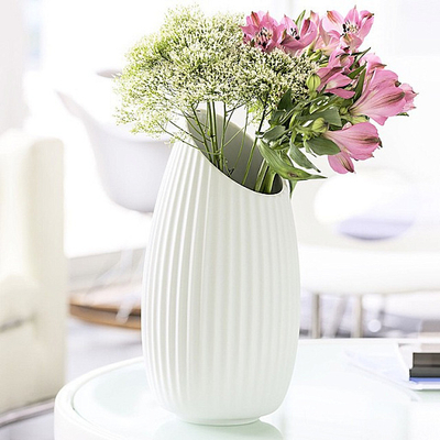 Фарфоровая ваза для цветов Vista Alegre Shell White 32 см 21111793