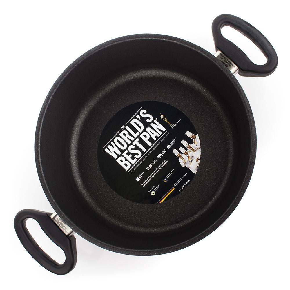 Алюминиевый сотейник с антипригарным покрытием AMT824, 24 см, 3.0 л, Frying Pans, АМТ