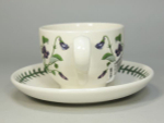 Чашка чайная с блюдцем Portmeirion "Ботанический сад. Фиалка" 200мл