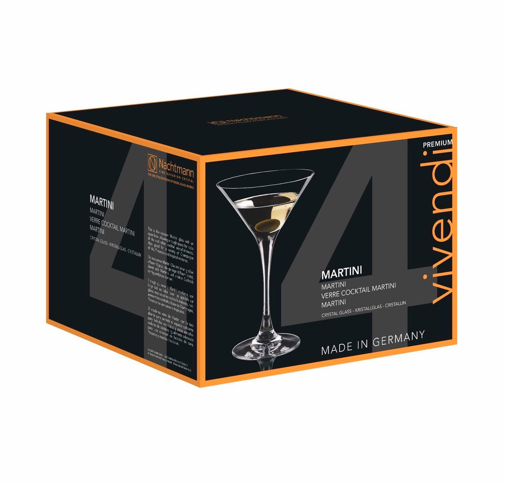 Набор фужеров 4 шт. для мартини 195 мл, Vivendi Premium, Nachtmann