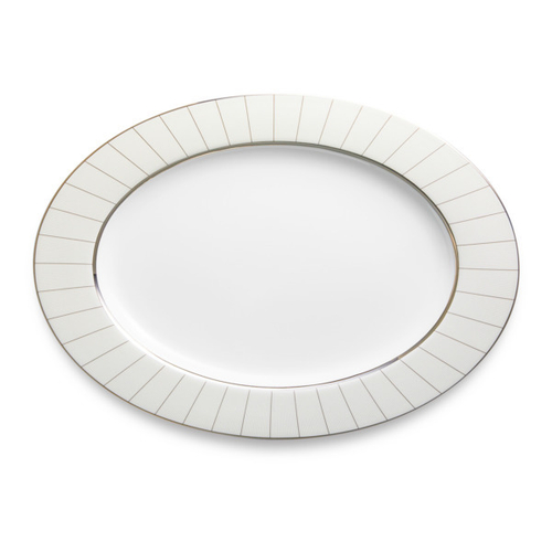 Блюдо овальное Narumi Великолепие 38 см, фарфор костяной