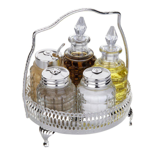 Набор для приправ и масла 13 см Queen Anne 5 пр