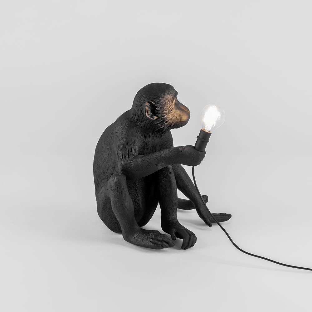 Настольная лампа Monkey Lamp Sitting, Seletti (14922)