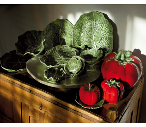 Салатник 35х25 см Bordallo Pinheiro "Капуста"