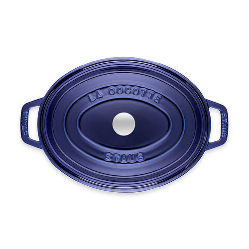 Кокот овальный, 29 см, темно-синий, La Cocotte, Staub