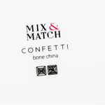 Сервиз чайно-столовый на 4 персоны 16 предметов Mix&Match Конфетти