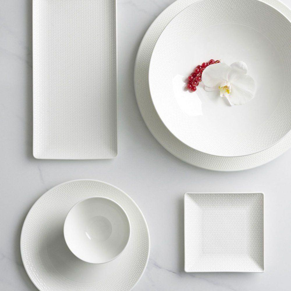 Блюдо круглое Wedgwood Джио 34 см, фарфор