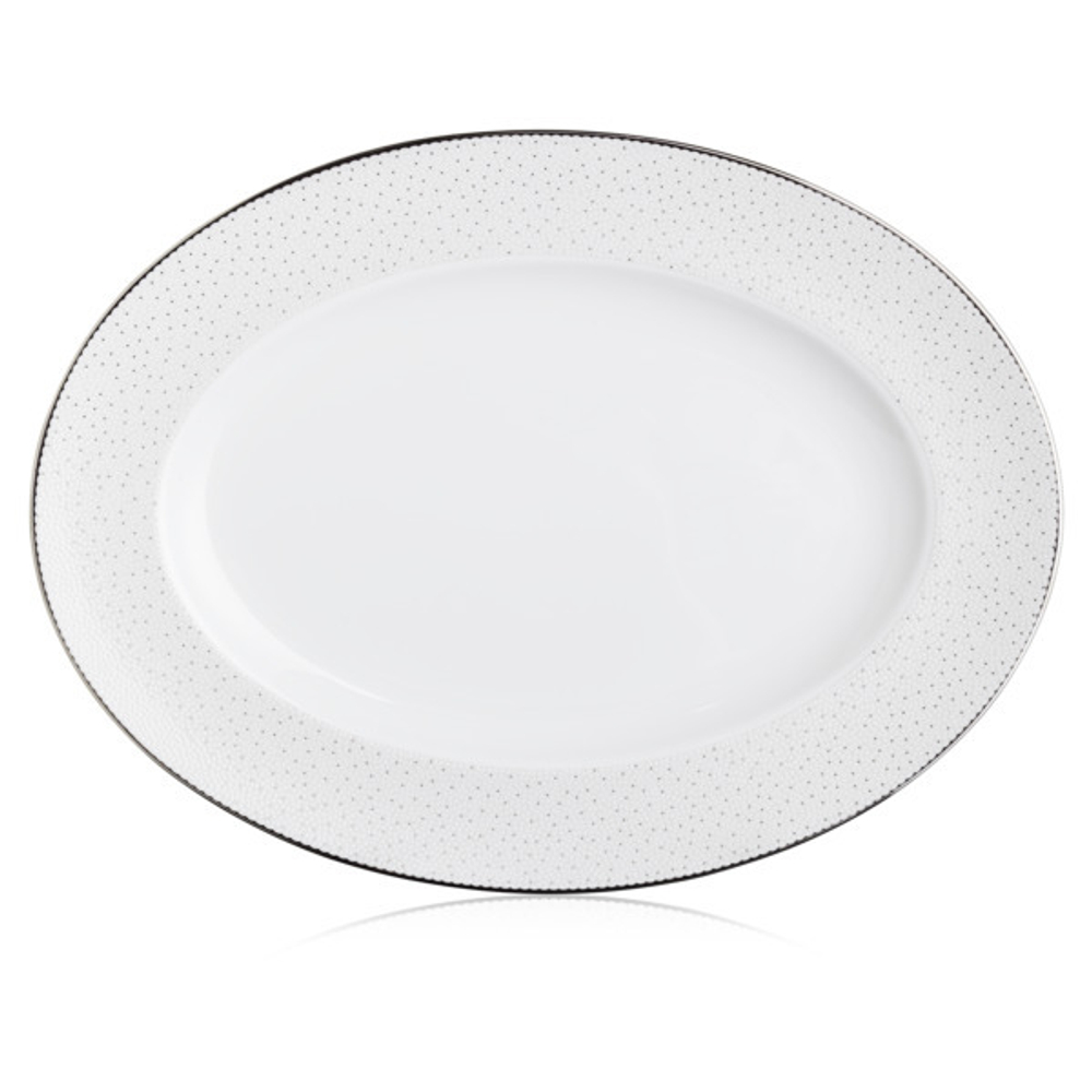 Блюдо овальное Noritake Брум-стрит 31 см, фарфор костяной