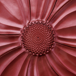 Тарелка круглая 22x3,5 см, стекло, красный, 5332.1, Magnolia, IVV