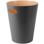 Корзина для мусора Woodrow серая, Umbra