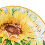 Тарелка суповая 23 см Certified Int. Подсолнухи