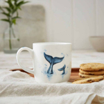 Фарфоровая кружка для кофе и чая "Забавная фауна.Синий кит", 310 мл, Royal Worcester
