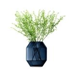Ваза Rotunda, 20 см, синяя, LSA International