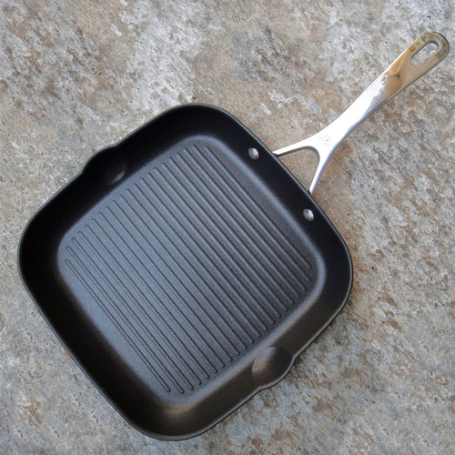 Сковорода-гриль алюминиевая c антипригарным покрытием, 28 см, Alba, Ballarini