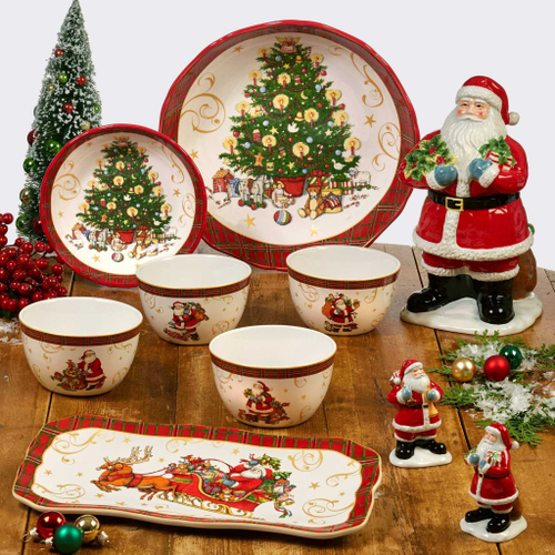 Салатник индивидуальный Зайчик 13 см Certified Int. Винтажный Санта