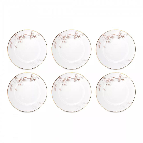 Набор тарелок десертных 20,5 см, 6 шт Mix&Match Home Аурелия