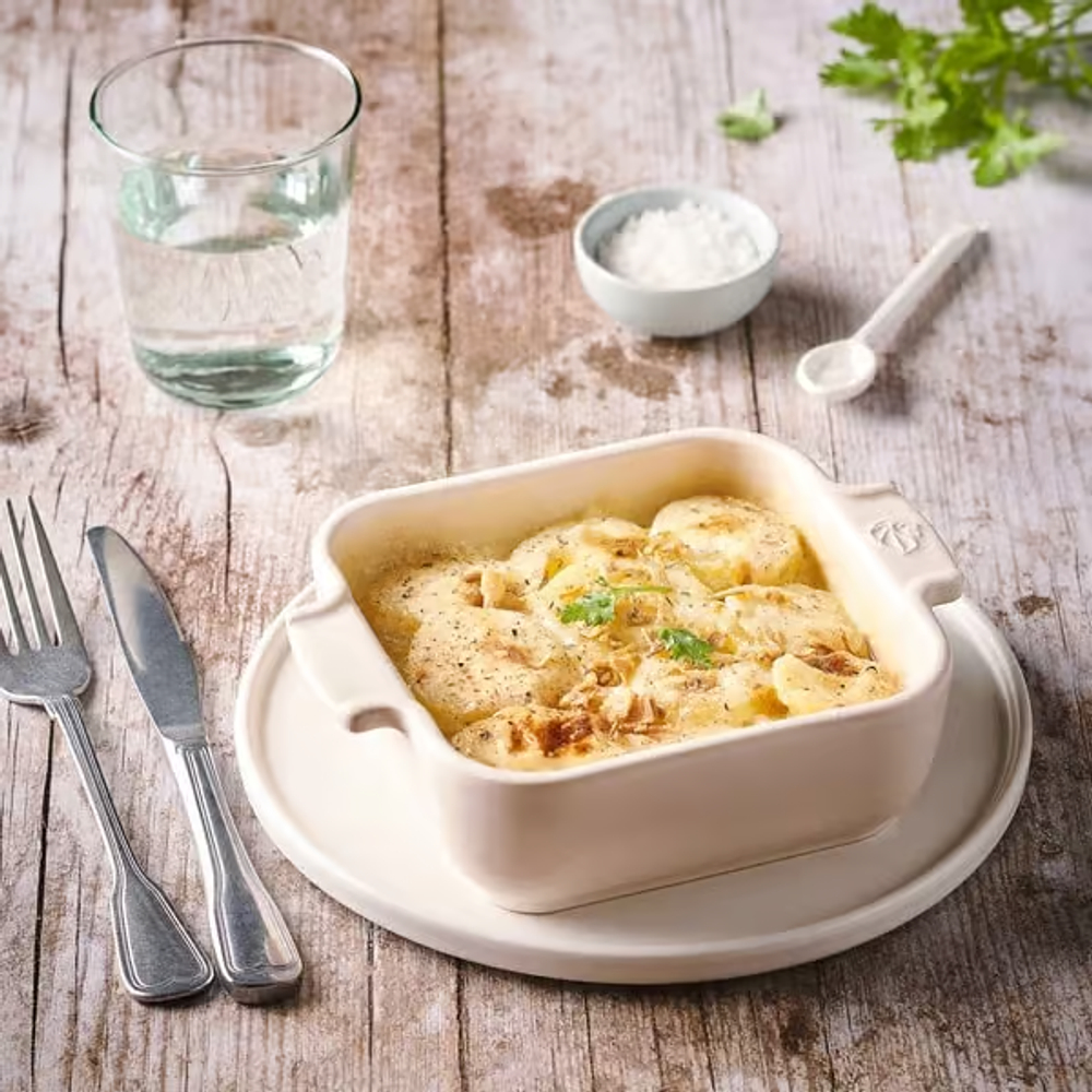 Форма для запекания 21х24х5,4 см 1,1 л Peugeot бежевая