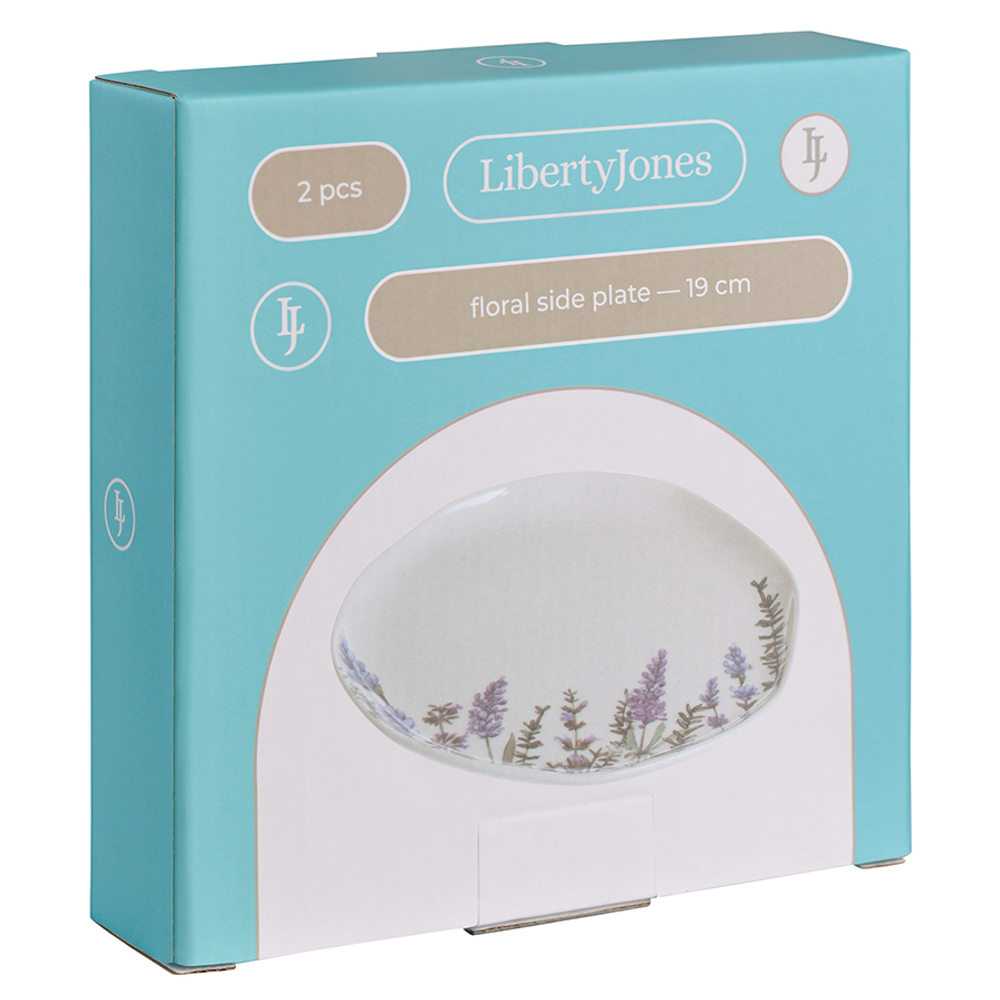 Набор тарелок Floral, 19 см, 2 шт., Liberty Jones